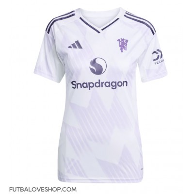 Dres Manchester United Casemiro #18 Preč pre Ženy 2025-26 Krátky Rukáv Dres Manchester United Casemiro #18 Preč pre Ženy 2025-26 Krátky Rukáv